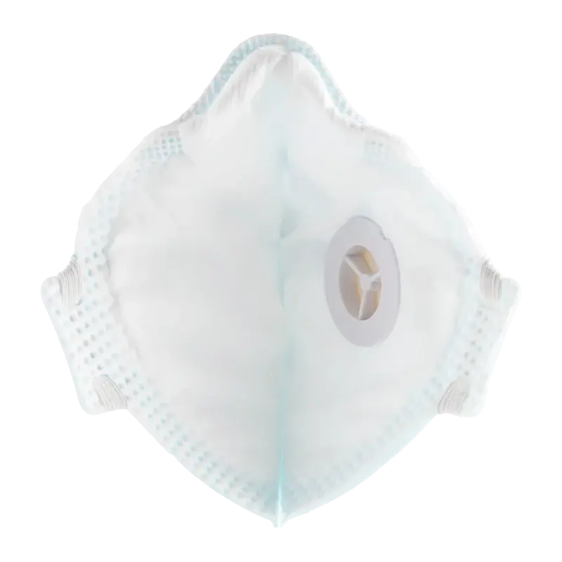 A-2 Alphamesh Fold Flat Respirator inside