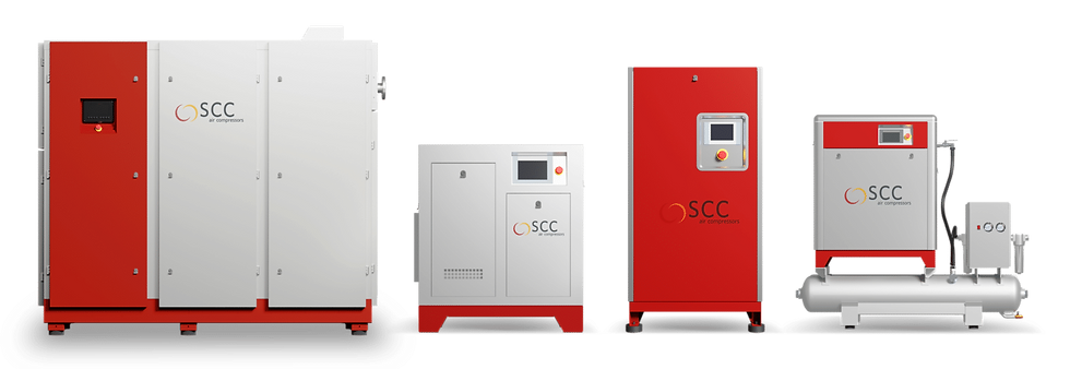 Range of SCC air compressors