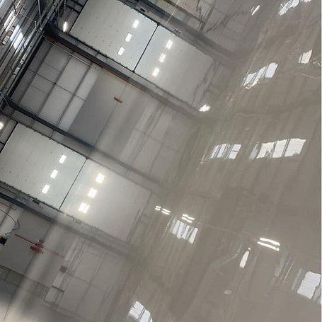Flexible flow flooring installation