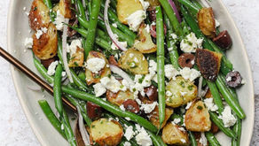 Certified Organic Green Bean Salad with Crispy Potatoes & Feta
