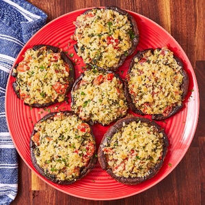 Portabella Mushrooms stuffed
