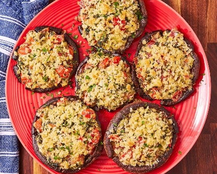 Portabella Mushrooms stuffed
