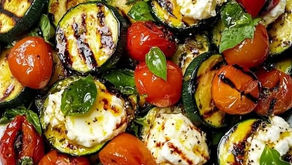 Zucchini With Fresh Tomatoes and Mozzarella
