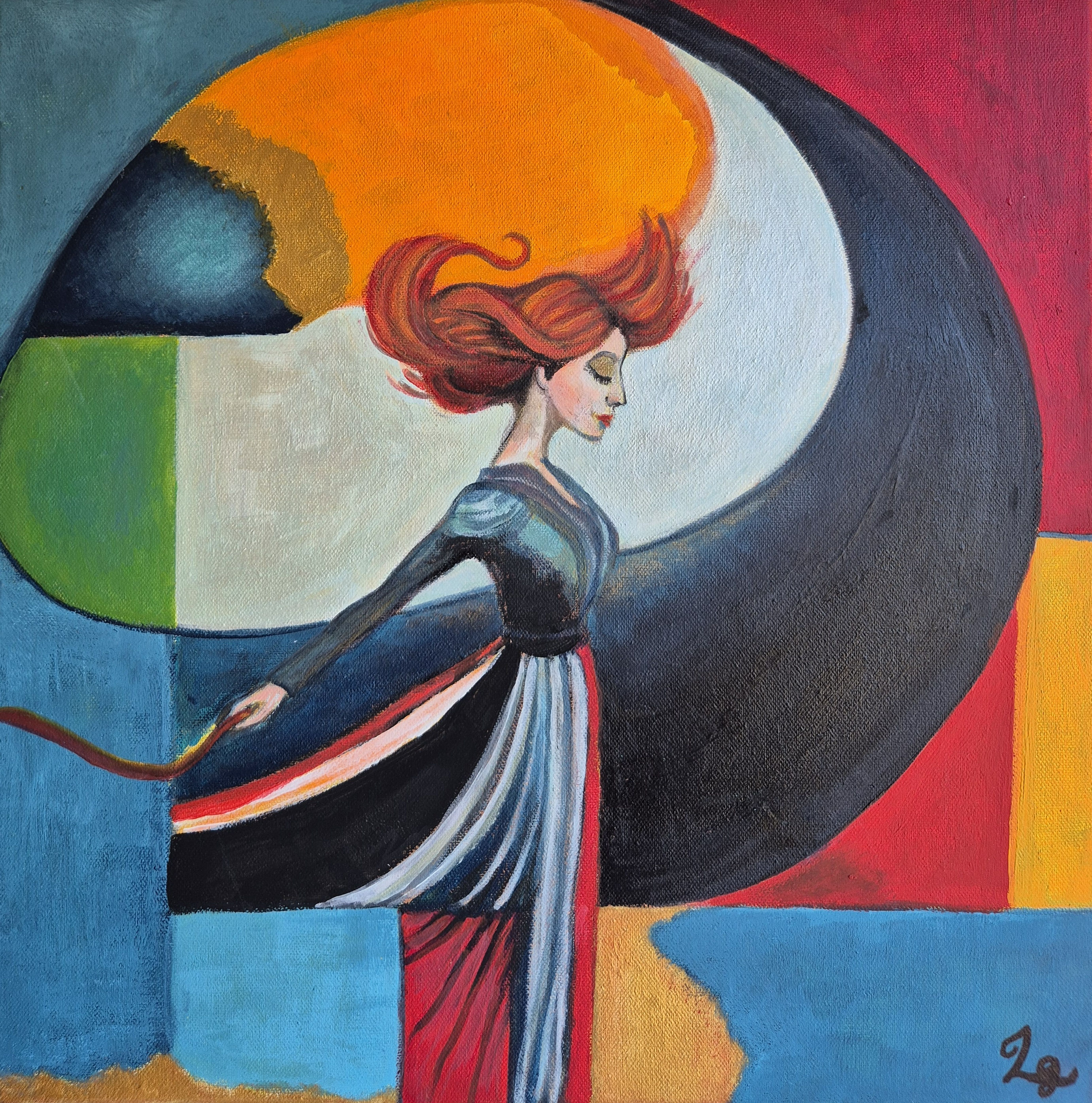 Woman as the infinite circle