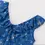 Thumbnail: Blue Floral Ruffles Strap Dress