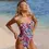 Thumbnail: Print O-Ring One-Piece Swimsuit