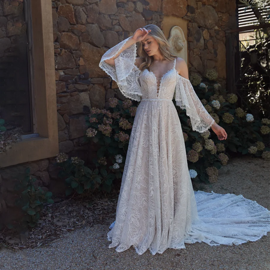 Boho wedding dress afterpay sales