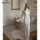 Thumbnail: White Long Sleeve Open Back Wedding Dress Size 20AU