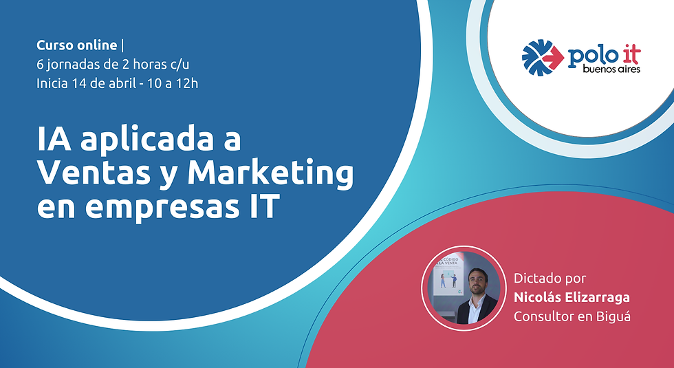 IA aplicada a ventas y marketing en empresas IT