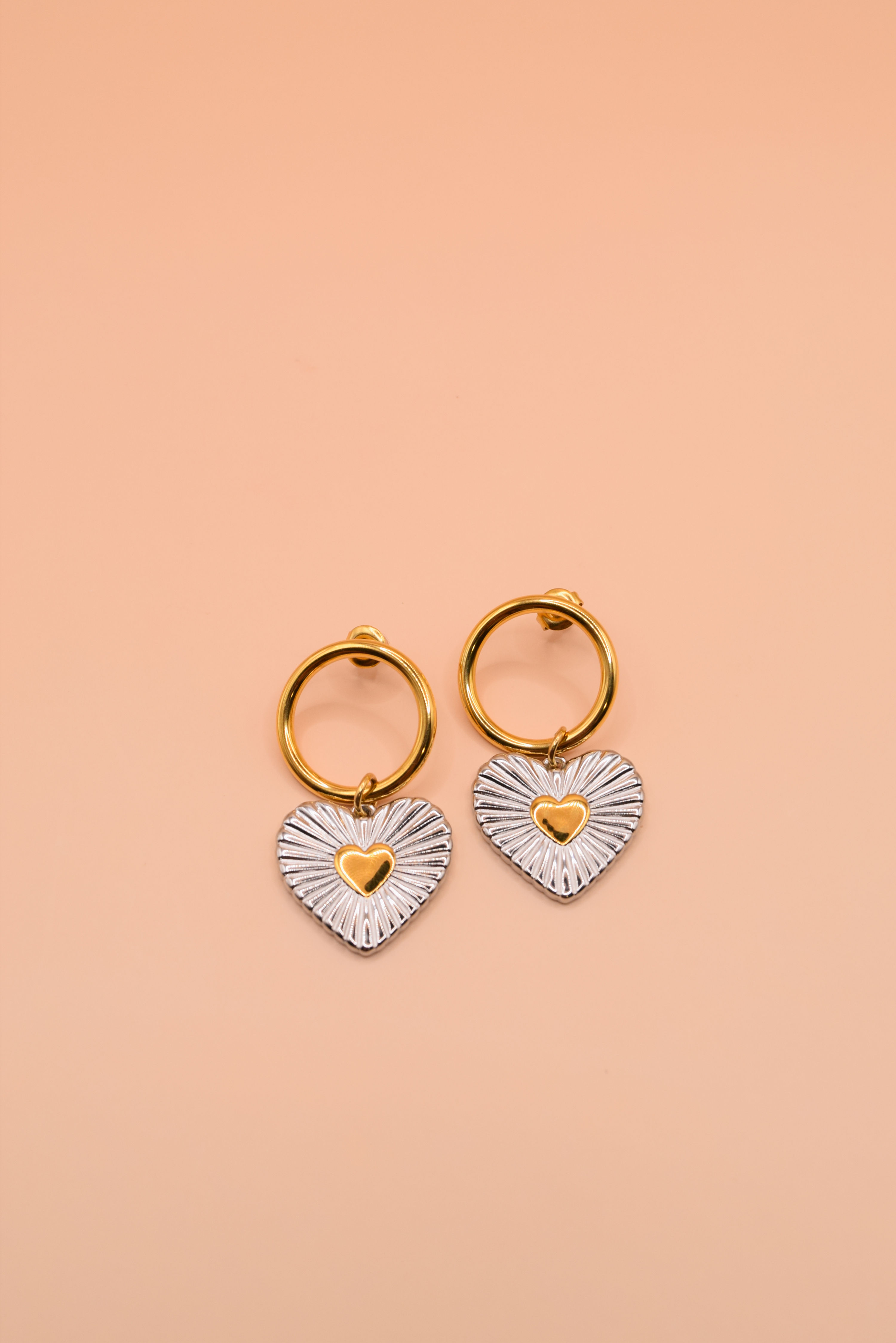 Front Heart Earrings