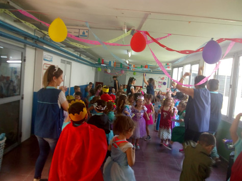Primeros días de clase y primera fiesta del año en el Gan