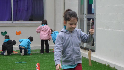Un jardín revolucionado en pleno Mayo