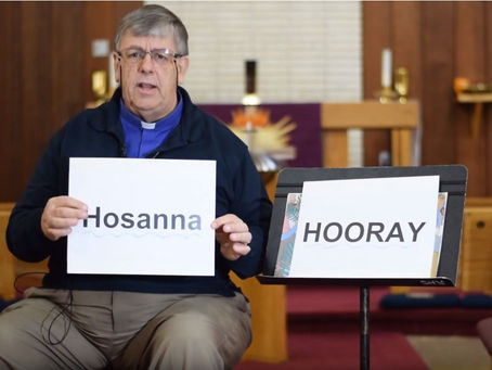 WHIRL Children's Message: Palm Sunday - April 5, 2020