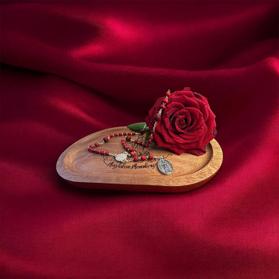 Miniature : Rosaire des Madeleines Parfumé à la Rose