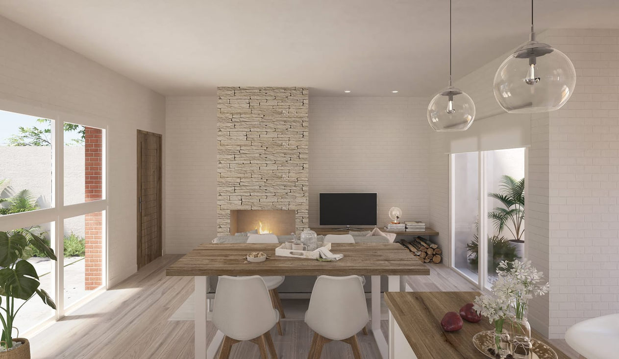 Farmhouse 1 Interior