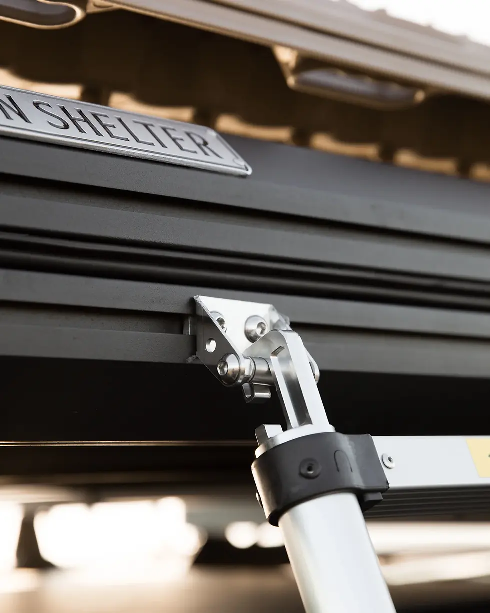 Thumbnail: HAWK'S NEST ALUMINIUM ROOFTOP TENT - LOW-PRO - BY FELDON SHELTER