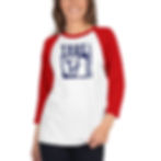 Thumbnail: 3/4 sleeve raglan shirt