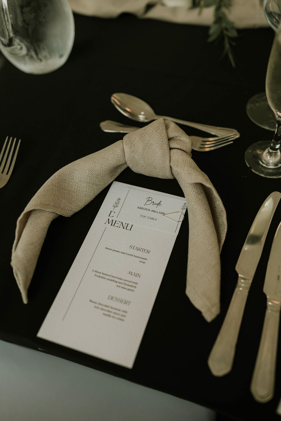 Luxury Napkin Hire Yorkshire