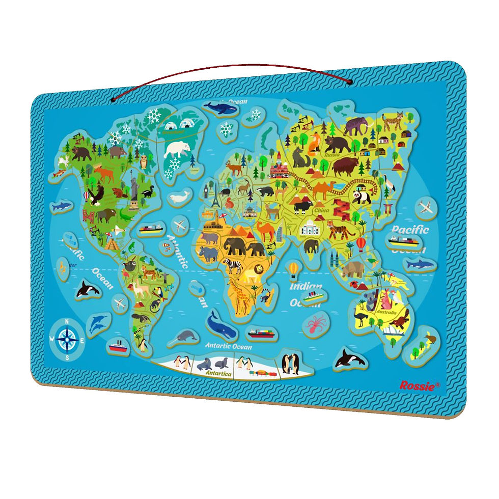 Thumbnail: Giant Magnetic World Map