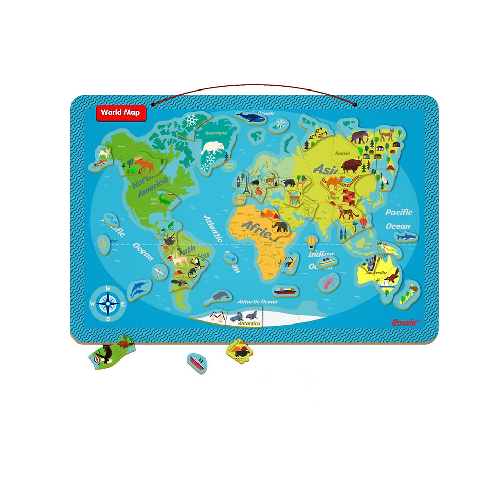 Thumbnail: Giant Magnetic World Map