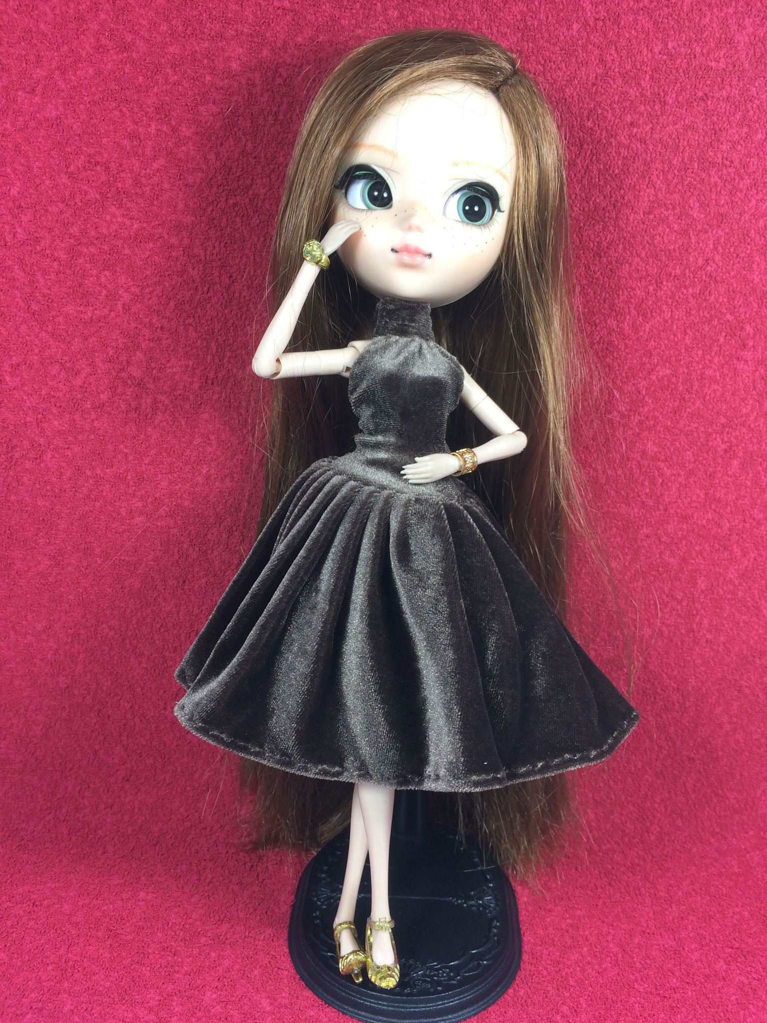 Robe velours Pullip
