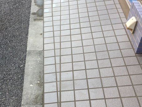 タイルの張り方(おさめ方)