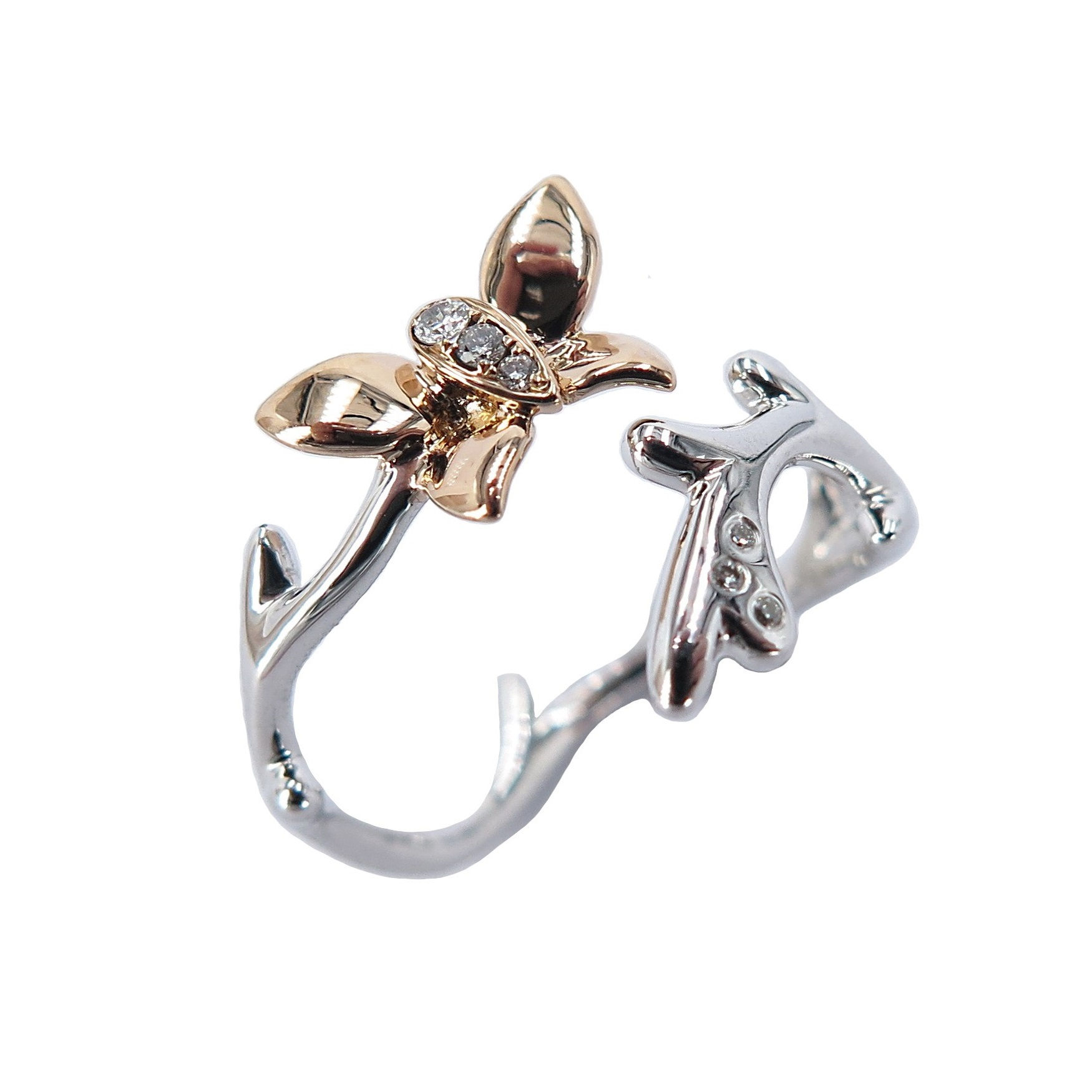 Bague papillon