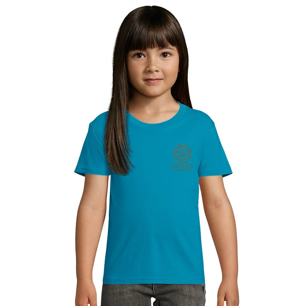 Miniatura: Organic Kids Fitted T-shirt · Embroidered | PARADIGMSHIFTER · Sprout ·