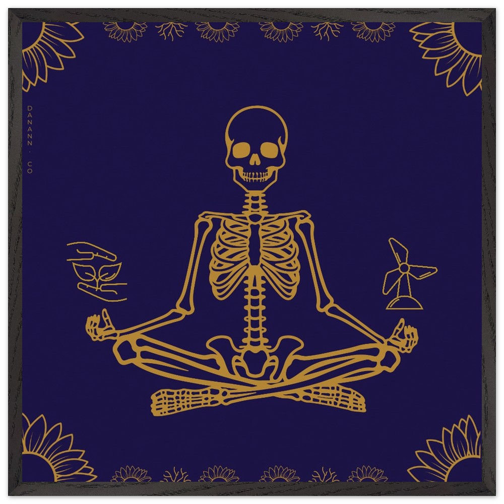 HQ Matte Paper Framed Poster | SUNFLOWER II | FSC