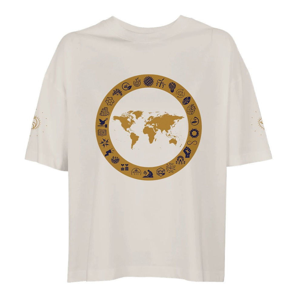 Miniatura: Organic Women's Oversized T-shirt | GLOBAL SHIFT