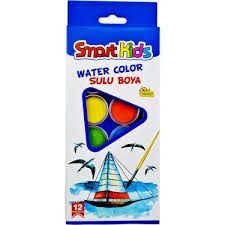 Büyük Boy Sulu Boya Smart Kids 12 Renk (3566)