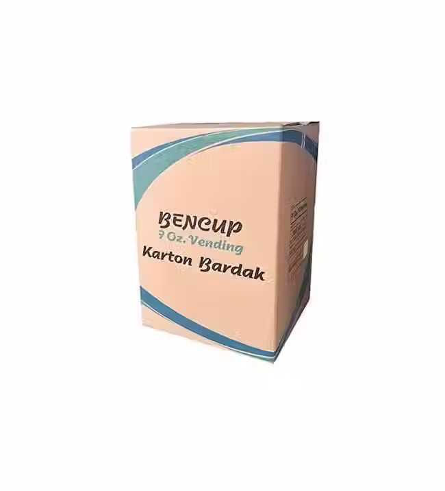 Vending Karton Bardak (Bencup, 7 Oz, 50'li)