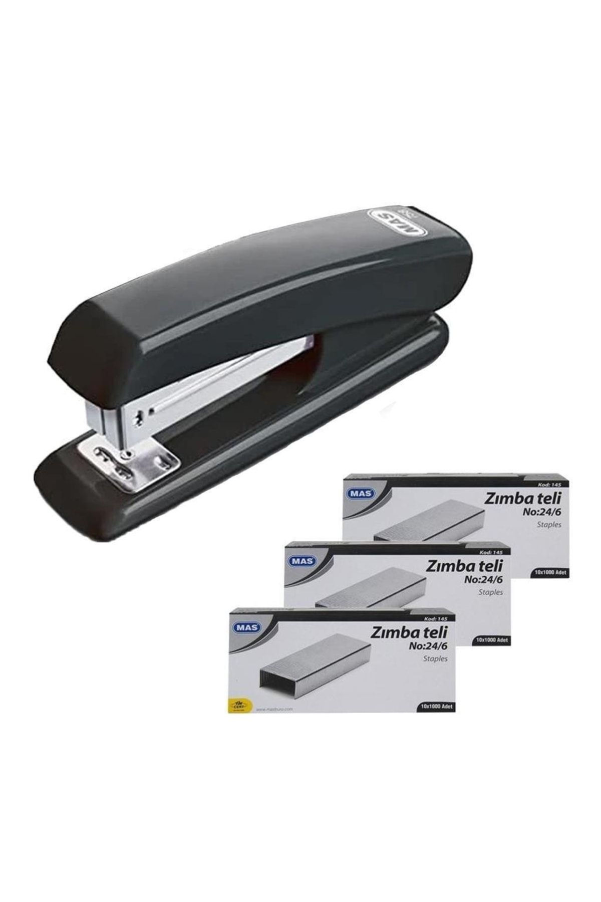 MAS TEL ZIMBA MAKİNASI NO:24/6 SİYAH