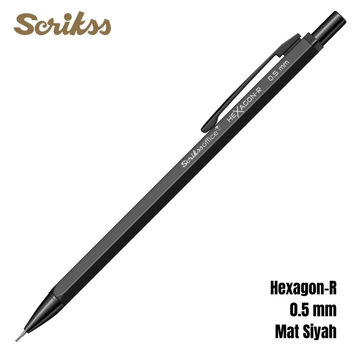 Scrikss Hexagon-R 0,5 Mm Versatil Kalem