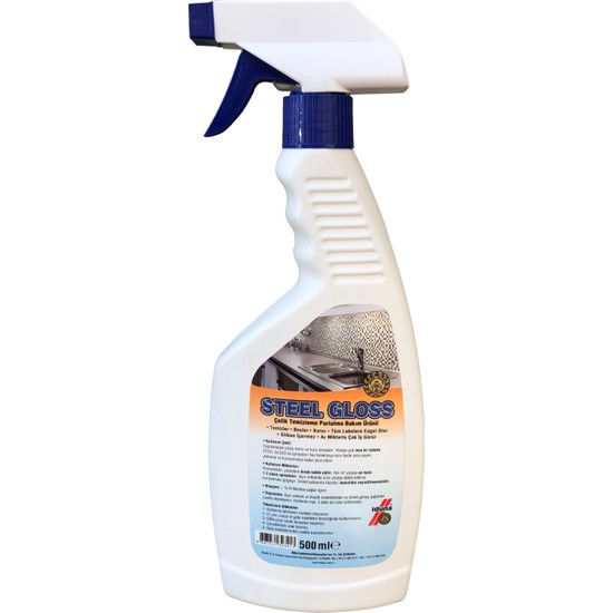 Paslanmaz Çelik ve Vinil Yüzeyler İçin Bakım ve Parlatma Ürünü STEEL GLOSS 0.5 k