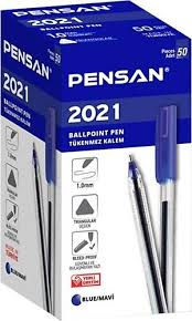 Tükenmez Kalem Mavi 1.0 mm (Pensan 2021)