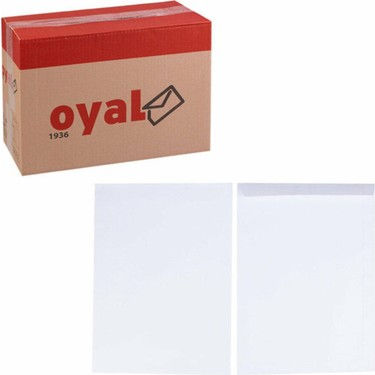 Beyaz Torba Zarf 26x35 cm (Oyal, 250 Li)