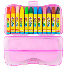 Küçük resim: Bigpoint 12 Renk Pastel Boya Plastik Kutu