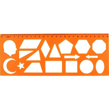 Hatas 02285 Geometrik Şekil Şablonu