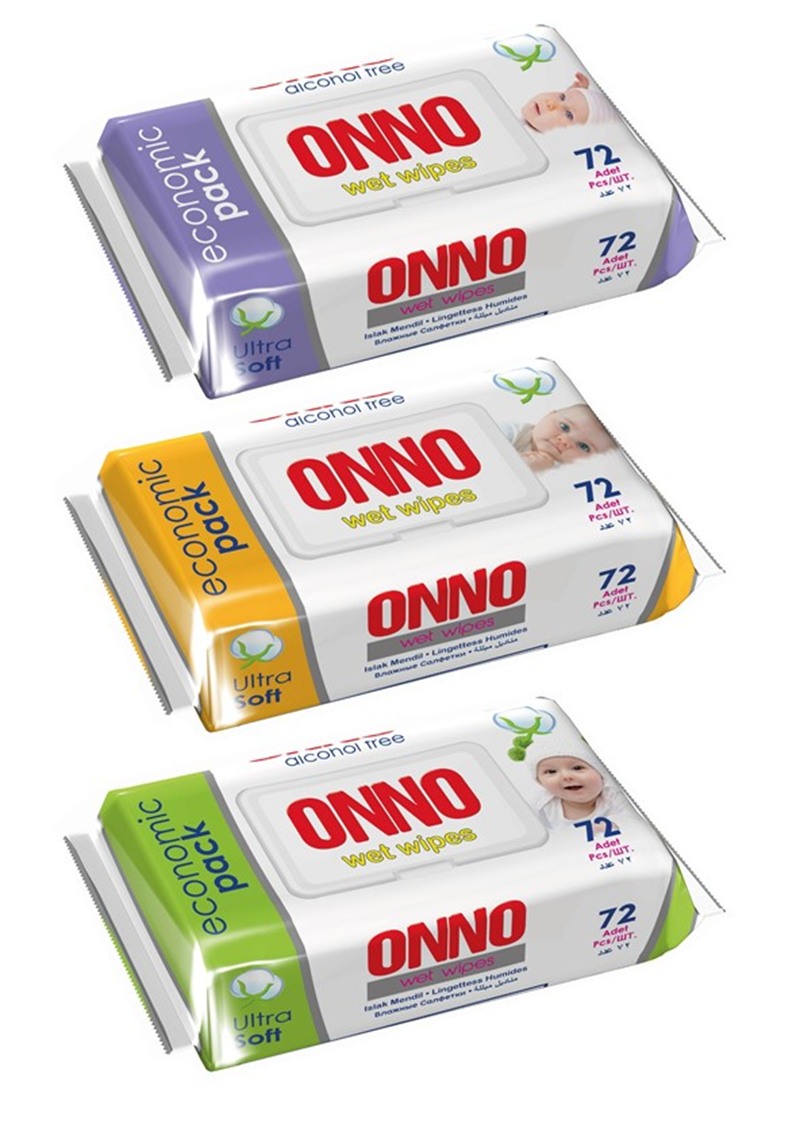 ONNO ISLAK MENDİL 72Lİ