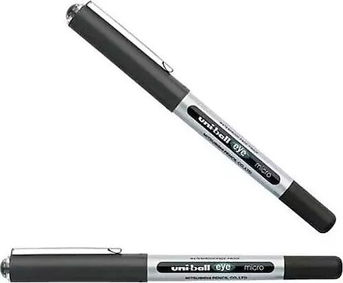 Uni Eye Broad Bilye Uçlu Roller Kalem 1 Mm Siyah