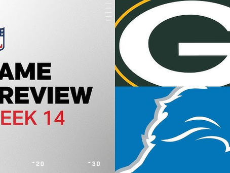 2024 NFL Week 14 Preview and Predictions: Part 1