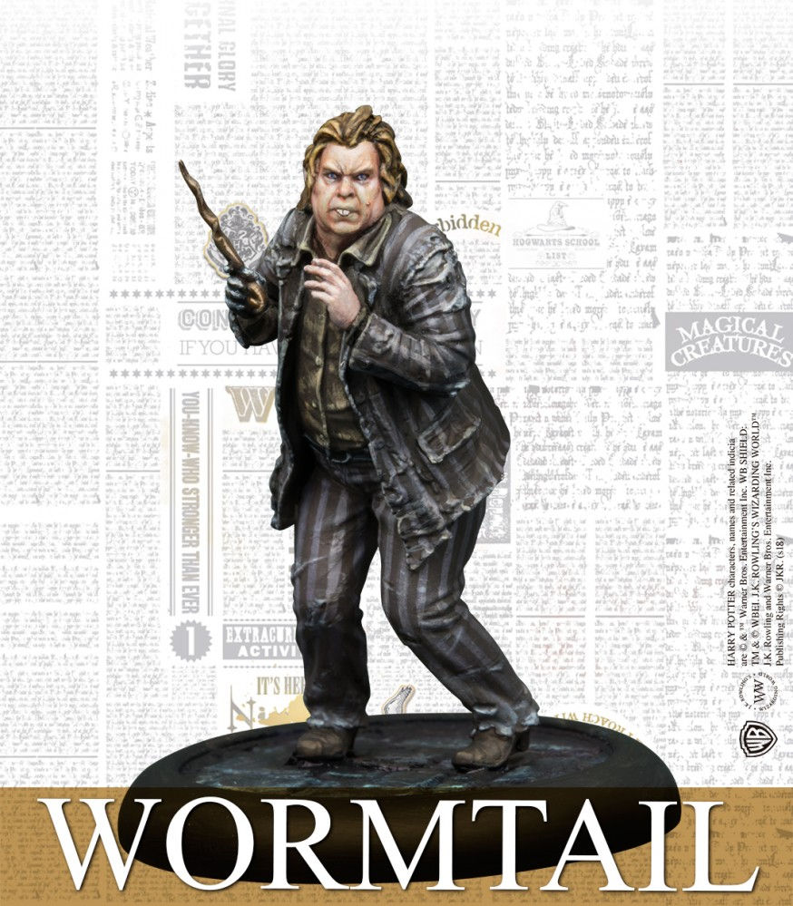 Miniature : Bellatrix & Wormtail (ENG) - Harry Potter Miniatures Adventure Gam