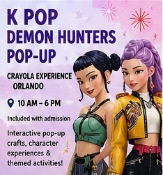 K Pop Demon Hunters Pop-Up