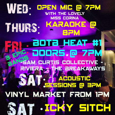 This Week Starting 9th July