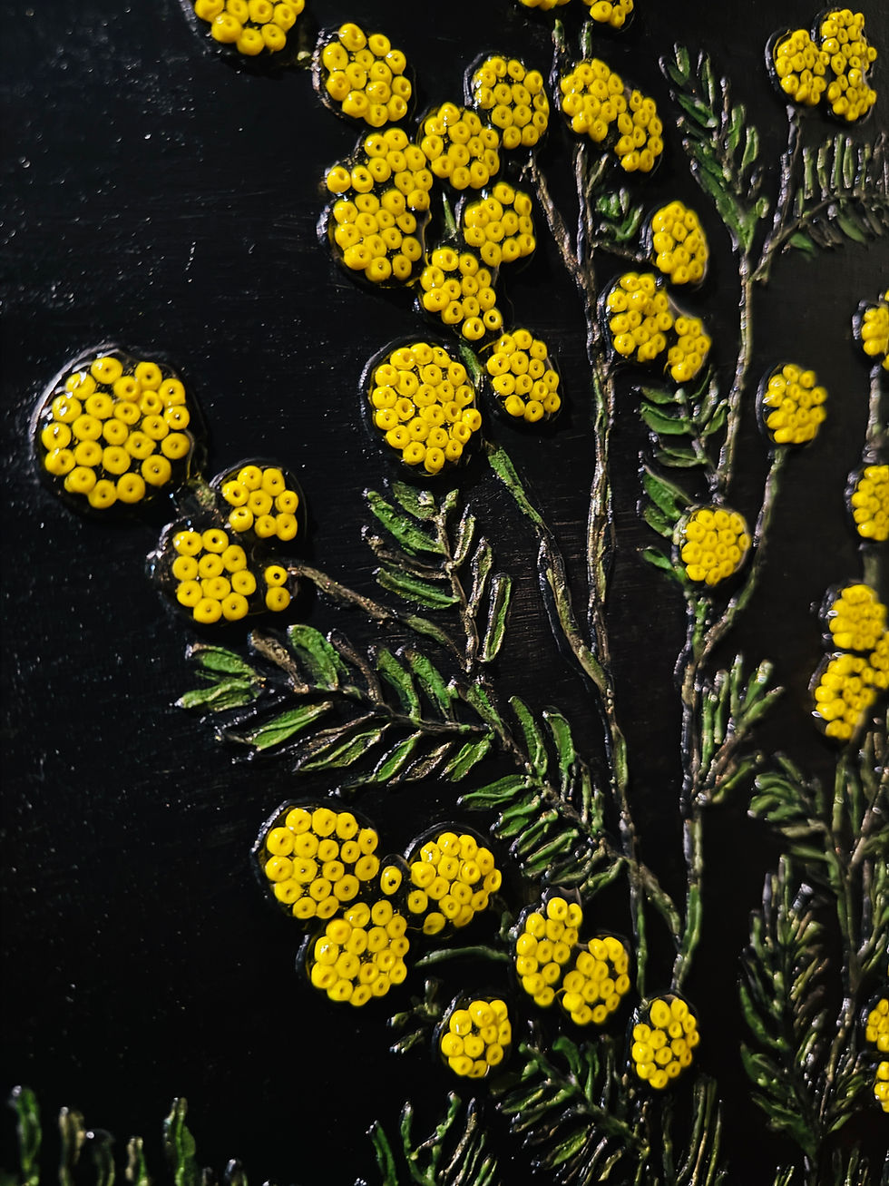Thumbnail: Golden Wattle, Size 40 x 50cm