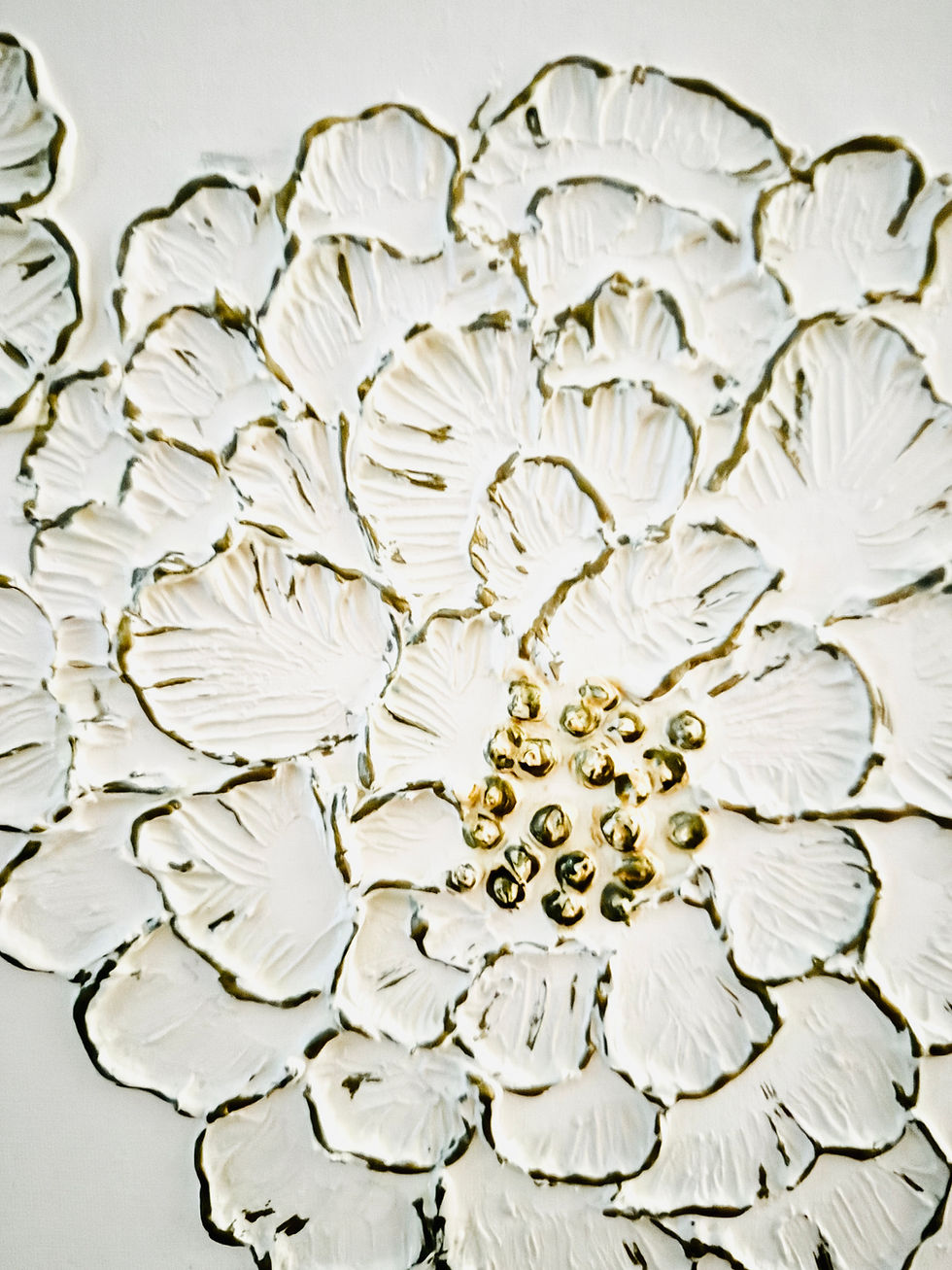 Thumbnail: All In White, Size 40 x 50cm