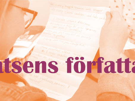 Utlysning - Platsens författare. Vill du också arbeta som författare och få en författare som mentor medan du förverkligar ett eget skrivprojekt?