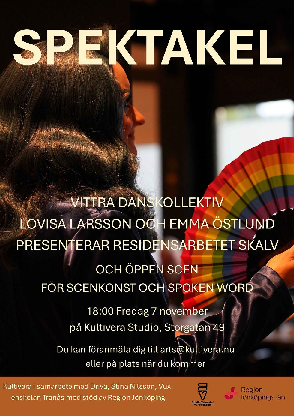 SPEKTAKEL - Lovisa Larsson och Emma Östlund från Vittra Danskollektiv presenterar residensarbetet Skalv + öppen scen för scenkonst och spoken word