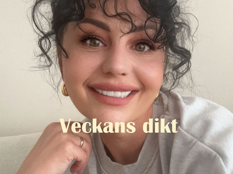 Veckans dikt – Sanja Sinanovic